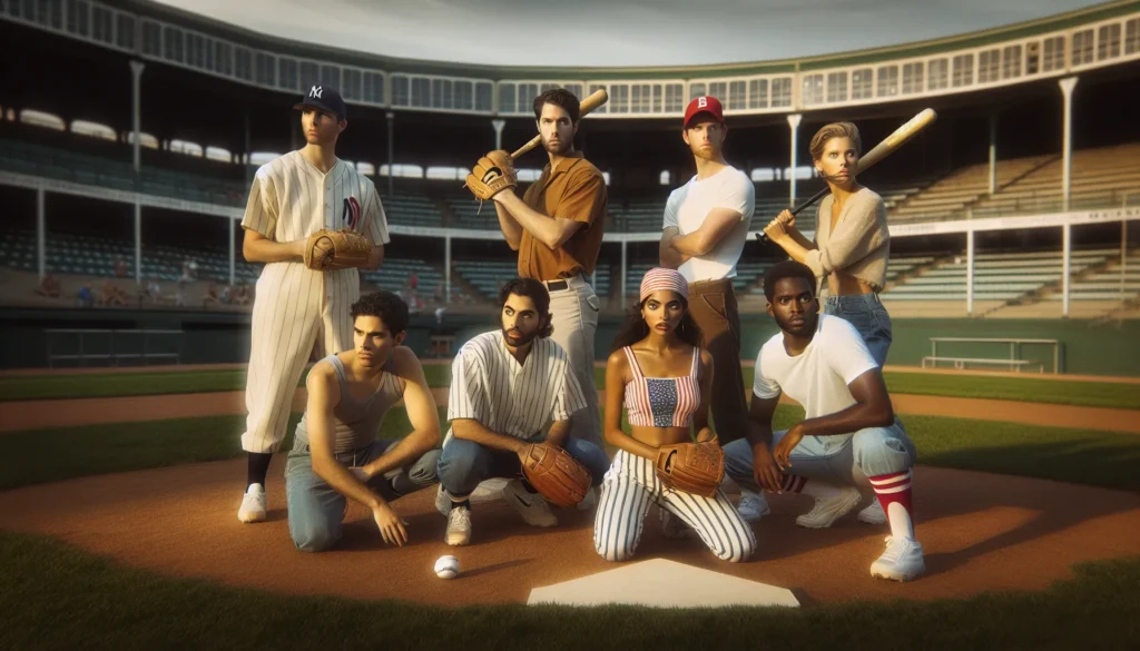 Baseball 8 players